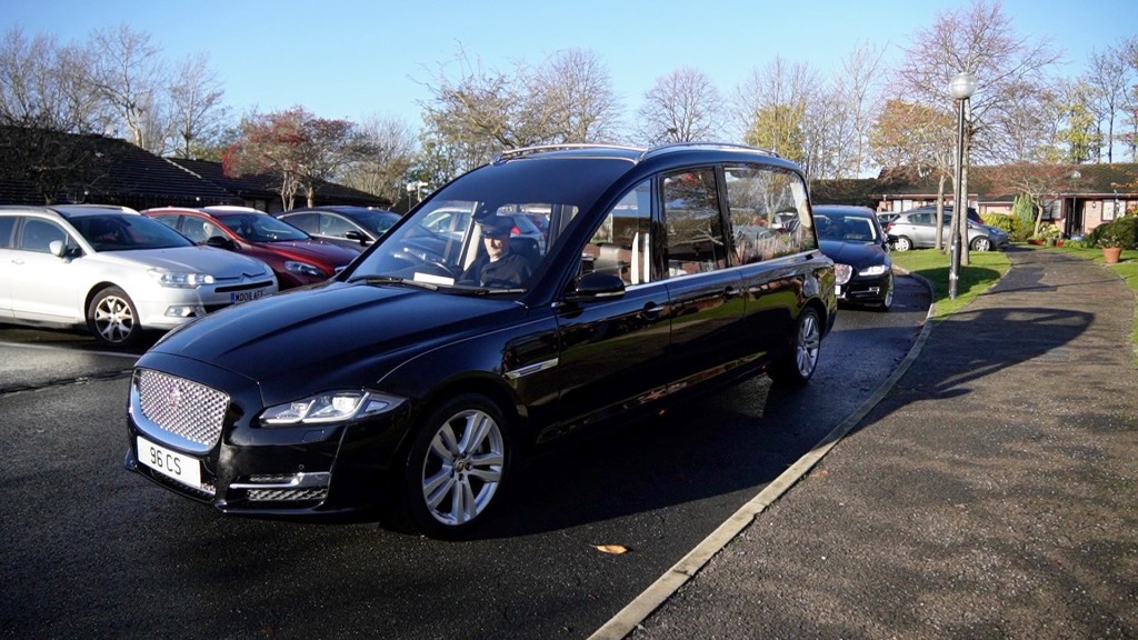 Funeral Cars leaving from home